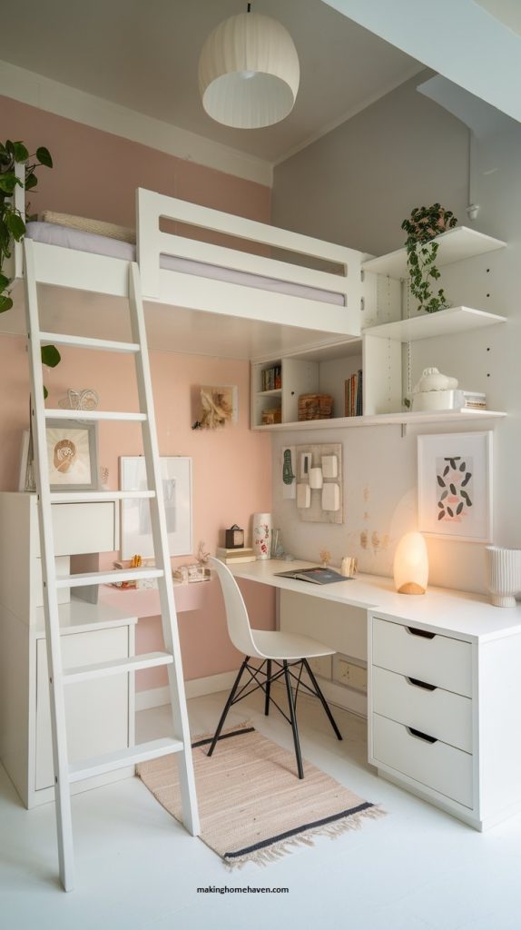 small bedroom ideas with Loft Bed