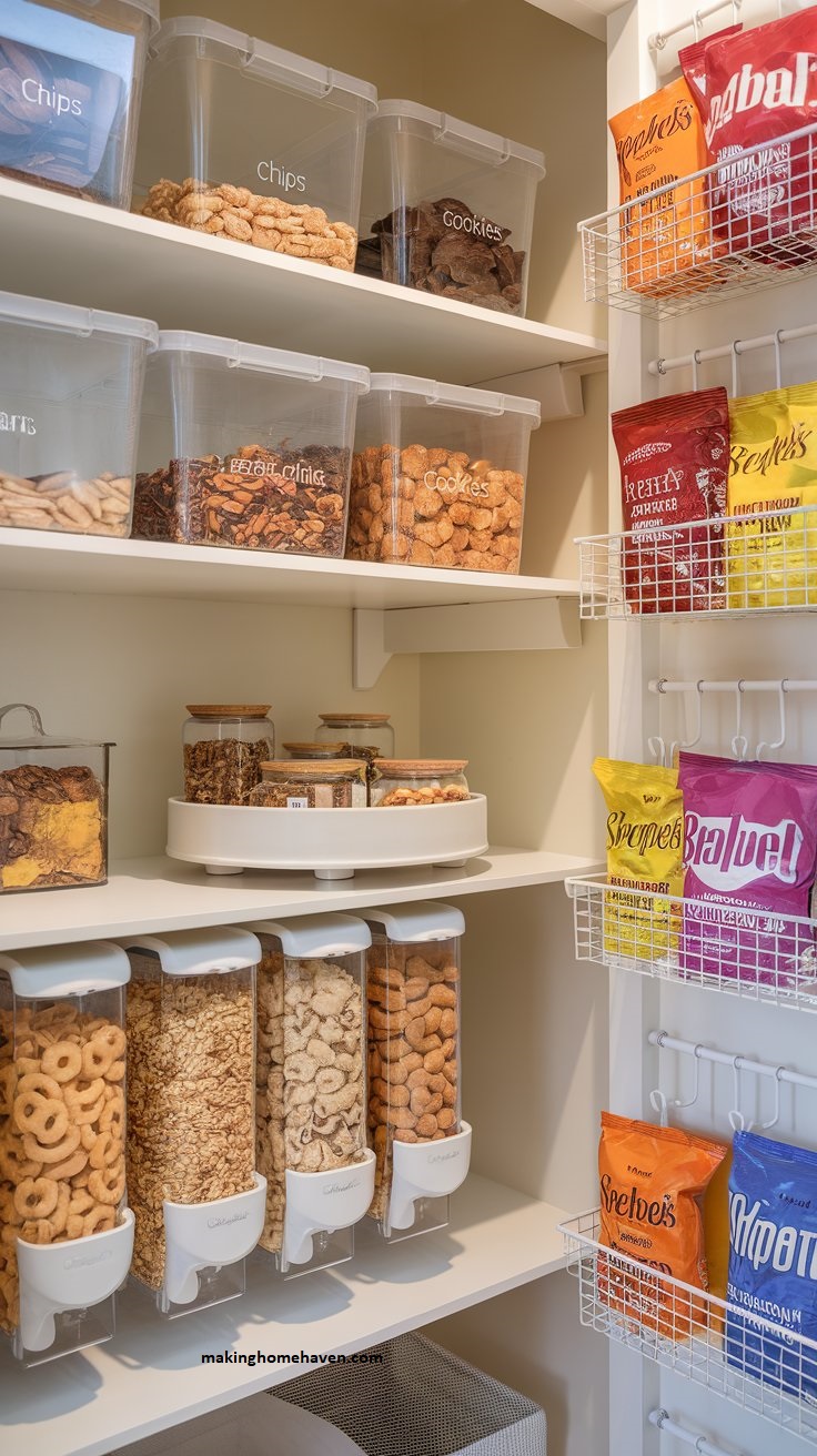Pantry Snacks organization