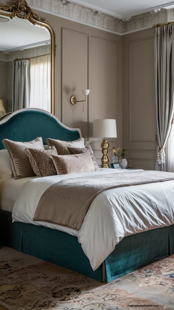 Elegant bedroom decor 