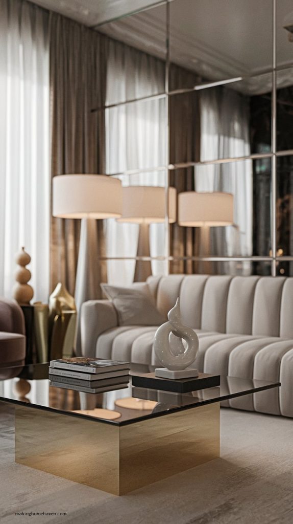Elegant living room decor 