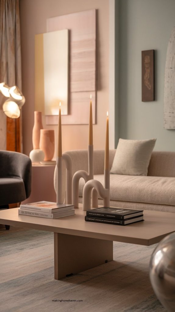Vibey eclectic decor