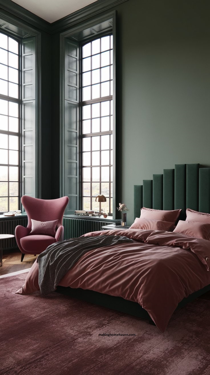 20 Cozy Dark Bedroom Inspiration