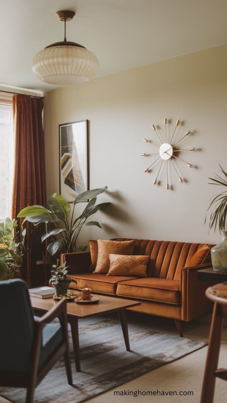 20 Mid Century Living Room Inspo