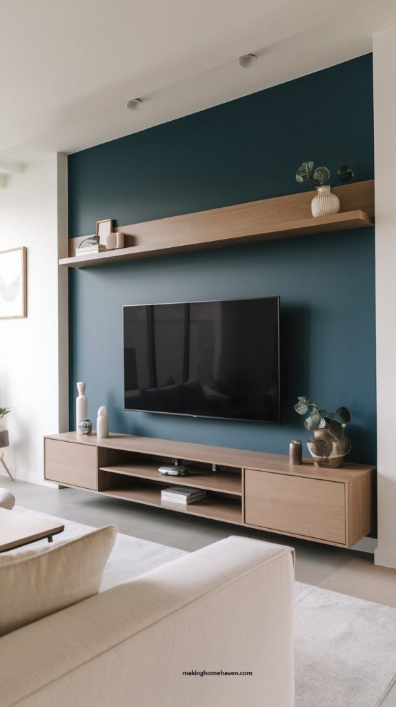 bold color Accent wall