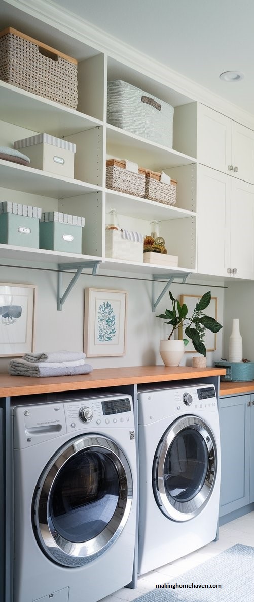 20 Smart Laundry Room Organization