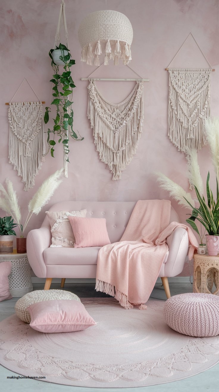 20 Cozy boho living room