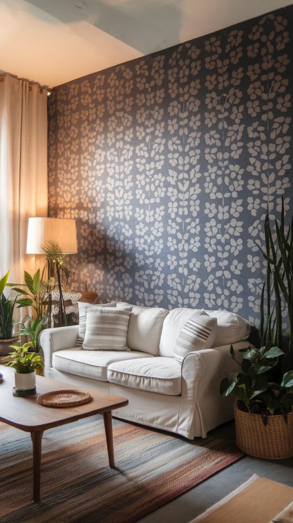 stensil Accent wall