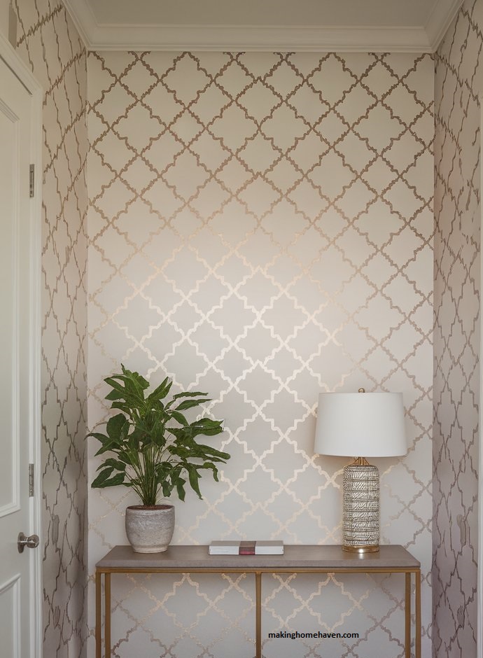 peel and stick Accent wall