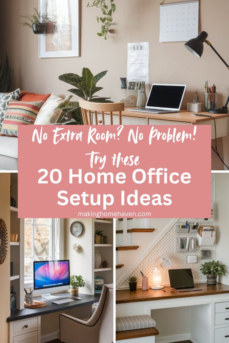 20 home office setup ideas