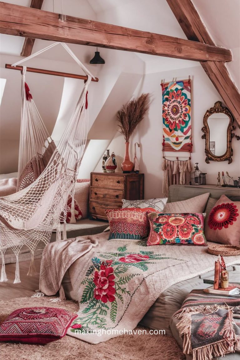 Boho Eclectic Bedroom