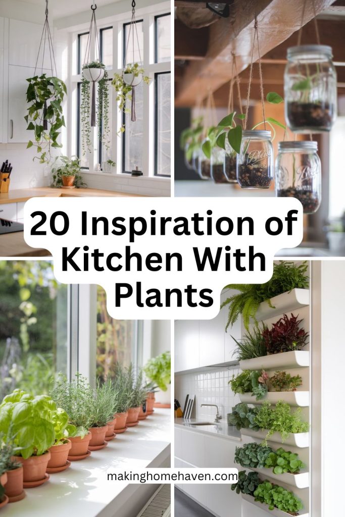 20 inspiration for kitchen with plants